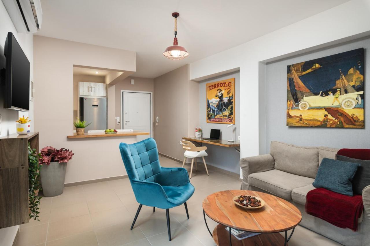 Luxury Apartment In Halepa 하니아 외부 사진